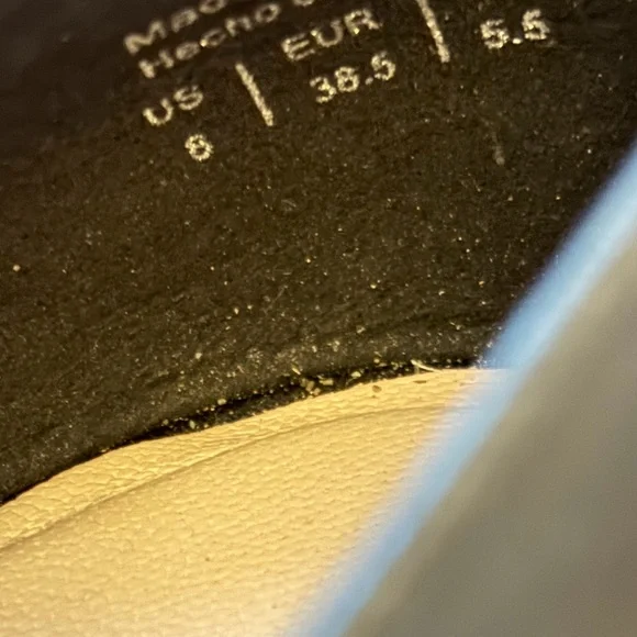 ALDO Black Pointed Toe Heels - Picture 5 of 5